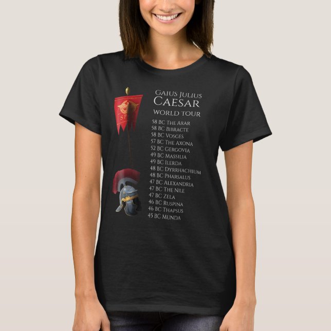 Rom Gaius Julius Caesar T-Shirt (Vorderseite)