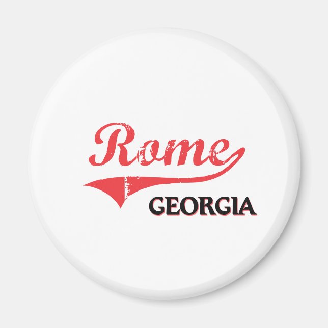 Rom Georgia City Classic Magnet (Vorne)