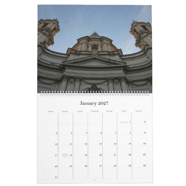 Rom, Italien 2013 Kalender (Jan 2027)