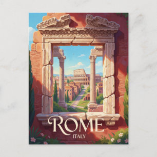 Rom Italien Antike Architektur Historische Stadt S Postkarte