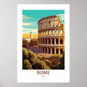 Rom Italien Berühmte Sehenswürdigkeiten Poster