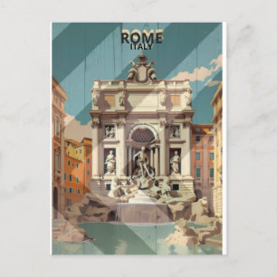 Rom - Italien Bester Ort für einen Besuch Postkarte