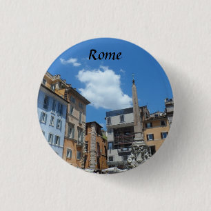 Rom, Italien Button