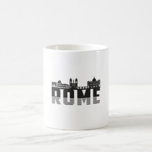 Rom Italien City Skyline Cityscape Funny Gift Idee Kaffeetasse
