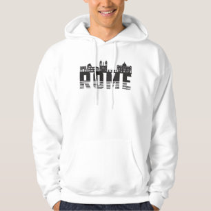 Rom Italien City Skyline Cityscape Hoodie