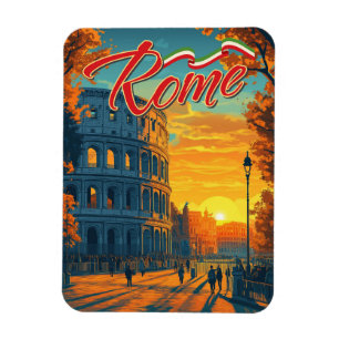 Rom, Italien: Colosseum-Abenteuer-Reise Magnet