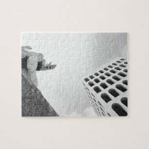Rom Italien, EUR Palazzo del Lavoro 2 Puzzle