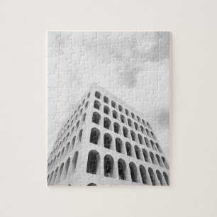 Rom Italien, EUR Palazzo del Lavoro Puzzle