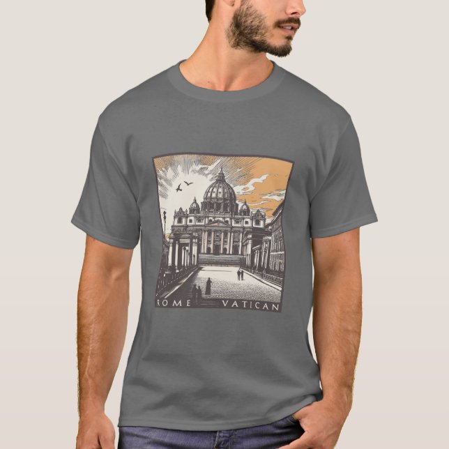 Rom Italien Europa T-Shirt (Vorderseite)