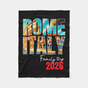 Rom Italien Familienreise 2026 Europa Urlaub Colos Fleecedecke