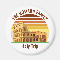 Rom Italien Familienreise Kolosseum Sunset Custom