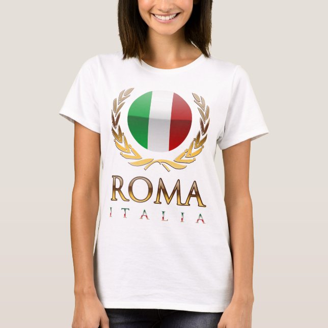 Rom, Italien | IL Tricolore Italiano T-Shirt (Vorderseite)