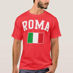 Rom Italien Italienische Flagge Italiens T-Shirt