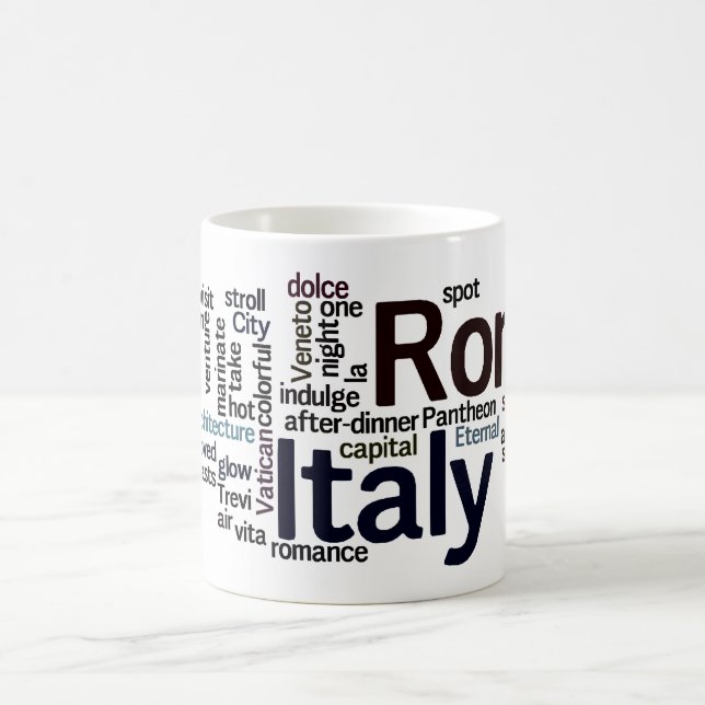 Rom Italien Kaffeetasse (Mittel)
