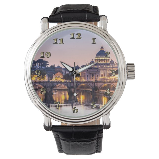 Rom Italien - Kathedrale St Peters Armbanduhr (Vorderseite)
