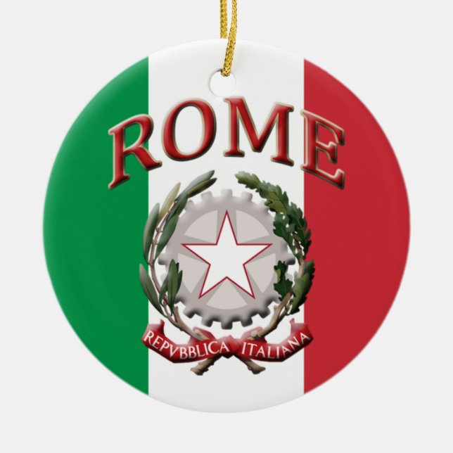Rom Italien Keramikornament (Vorne)