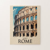 Rom Italien Kolloseum Illustration Reisen Kunst