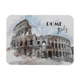 Rom Italien Kolloseum Vintage Magnet