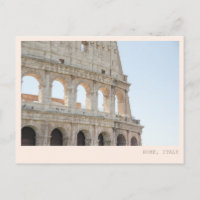 Rom Italien Kolosseum Italienische Postkarte