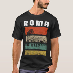 Rom Italien Kolosseum Italienisches Souvenir Ital T-Shirt