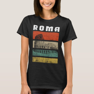 Rom Italien Kolosseum Italienisches Souvenir Ital T-Shirt