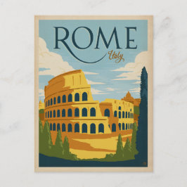 Rom, Italien Kolosseum Postkarte