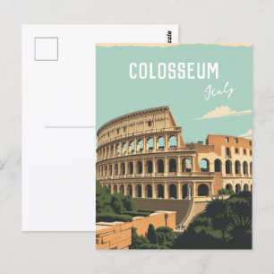 Rom Italien Kolumbien Postkarte