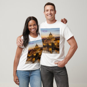 Rom Italien Landschaftlich Tshirt Men Travel Souve