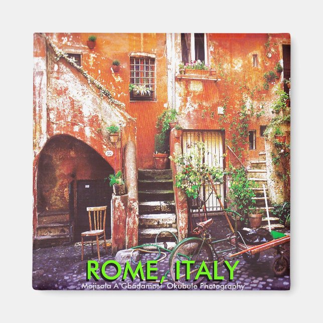 ROM, ITALIEN (Muyiwa Adetola Okubule) Magnet (Vorne)