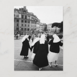 Rom Italien, Nonnen-Patrouille! (NR) Postkarte