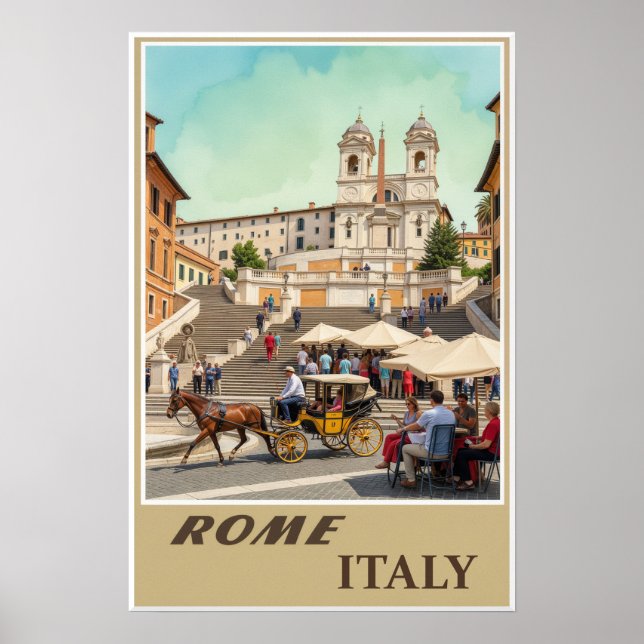 Rom, Italien Poster  (Vorne)