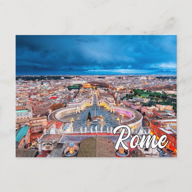 Rom, Italien Postkarte (Vorderseite)