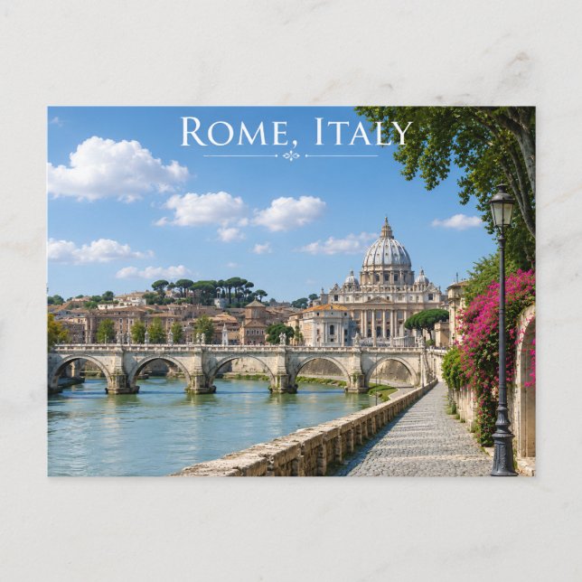 Rom Italien Postkarte (Vorderseite)