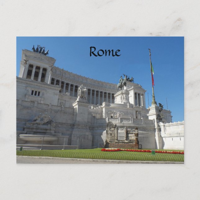 Rom, Italien Postkarte (Vorderseite)