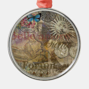 Rom Italien Reisen Urlaub Stadt Ornament Aus Metall