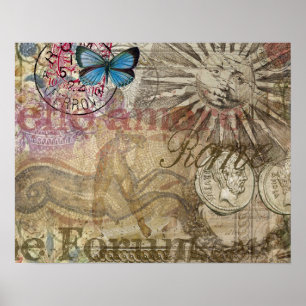 Rom Italien Reisen Urlaub Stadt Poster