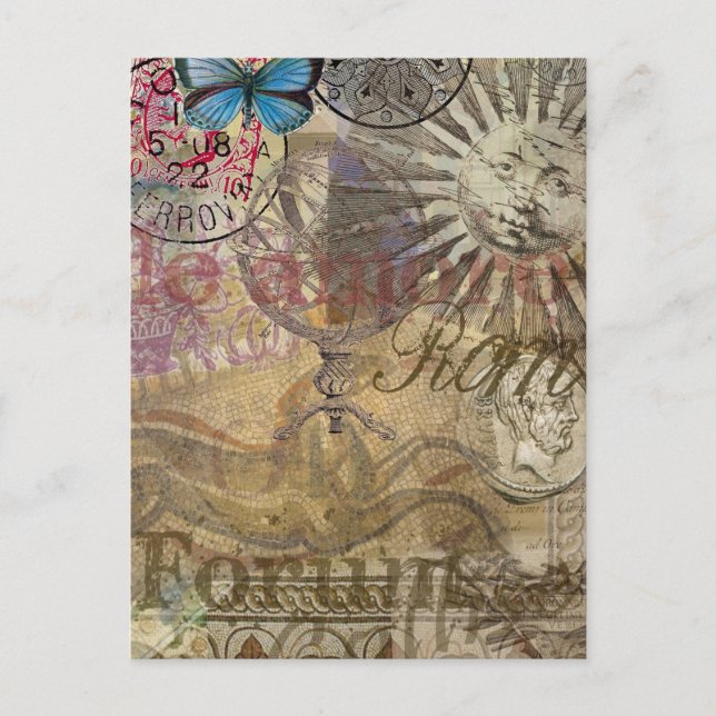 Rom Italien Reisen Urlaub Stadt Postkarte (Vorderseite)