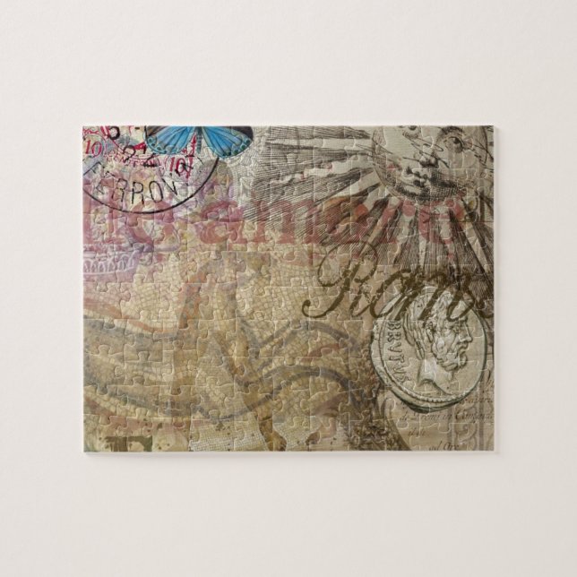 Rom Italien Reisen Urlaub Stadt Puzzle (Horizontal)
