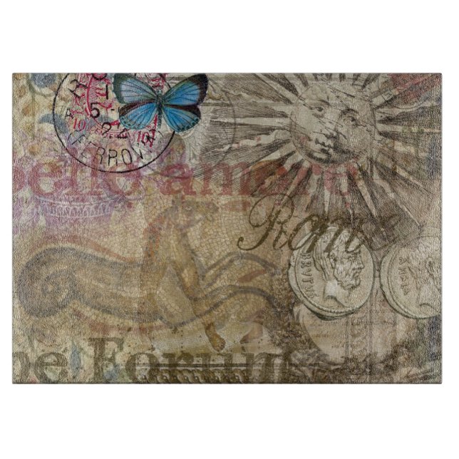 Rom Italien Reisen Urlaub Stadt Schneidebrett (Vorderseite)