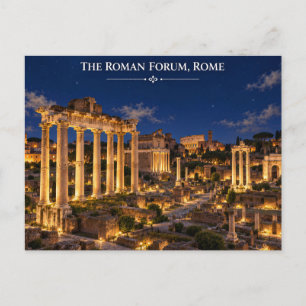 Rom Italien Römisches Forum Postkarte