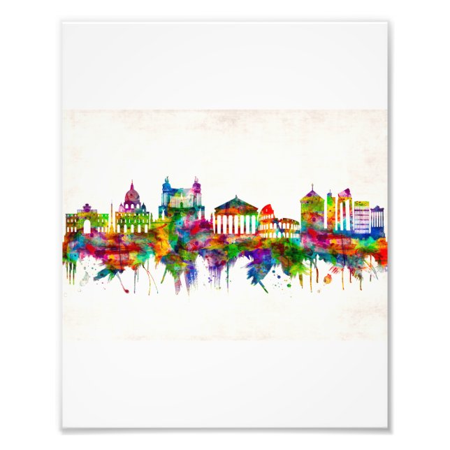 Rom Italien Skyline Fotodruck (Vorne)