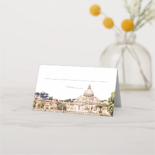 Rom Italien Skyline Reise Hochzeitsplatz Karten