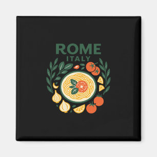 Rom Italien Souvenir Italienische Pasta Und Reise  Magnet