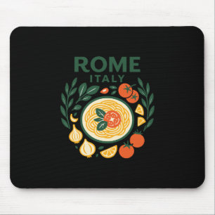Rom Italien Souvenir Italienische Pasta Und Reise Mousepad