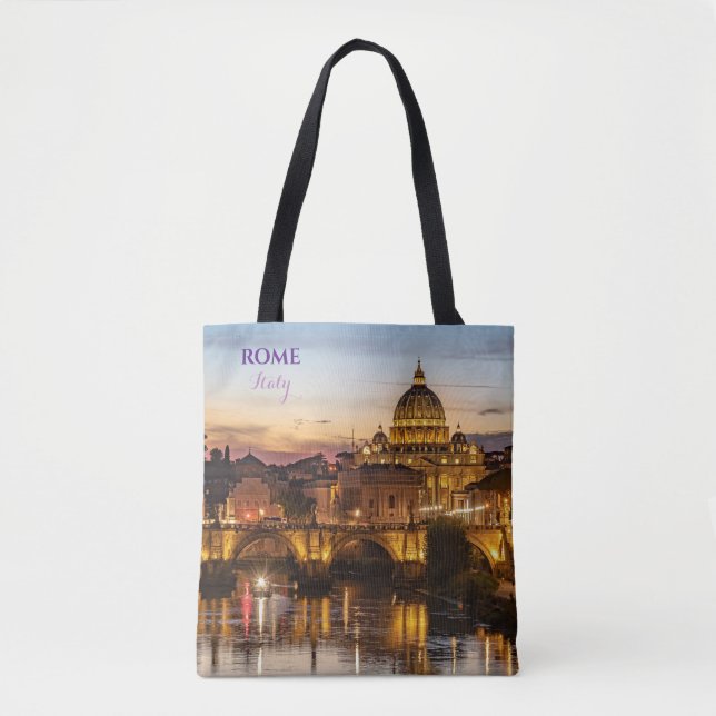 Rom Italien Szenen-Tasche (Vorderseite)