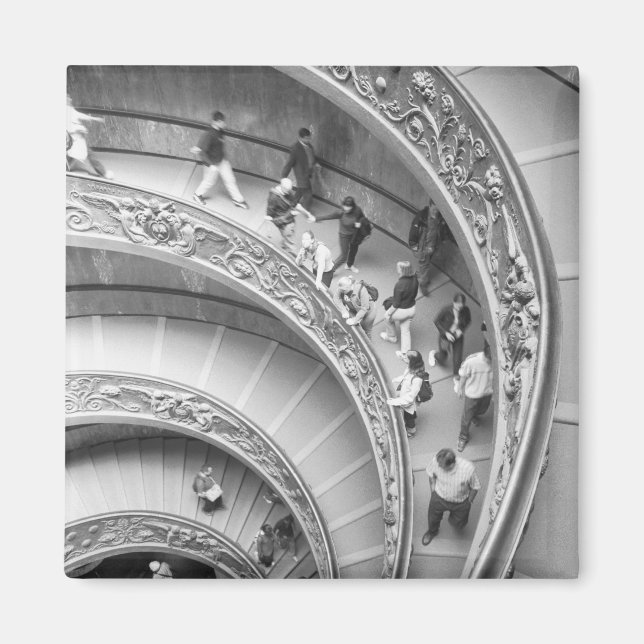 Rom Italien, Treppe Vatikan 3 Magnet (Vorne)