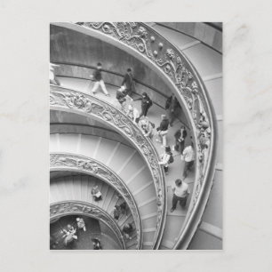 Rom Italien, Vatikan Treppe 3 Postkarte
