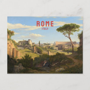 Rom Italien Vintage Reise Colosseum Renaissance Postkarte