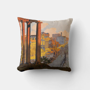 Rom Italien Vintage Reise Kissen