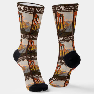 Rom Italien Vintage Reise Socken